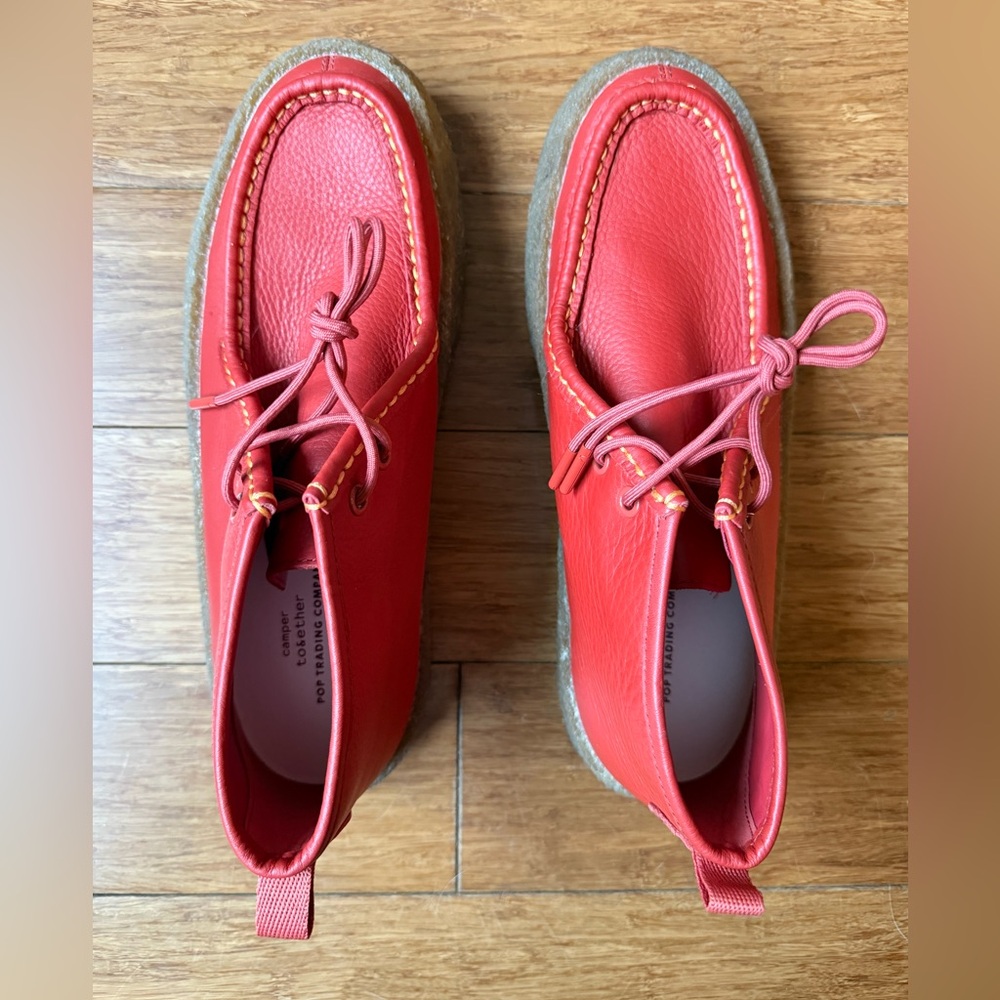 Camper Women Pop Trading Co Ankle Boots, Size: 9 (40), Color: Orange, Worn Once - Picture 6 of 9